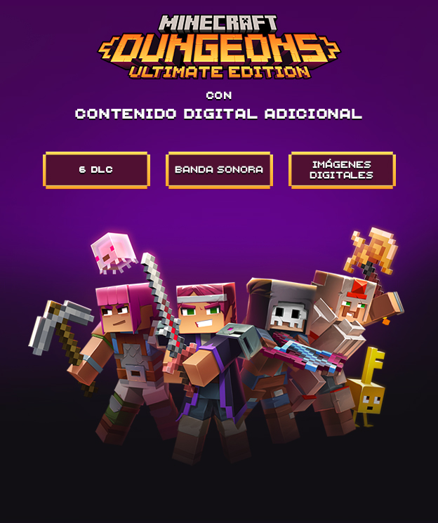 Edición definitiva de Minecraft Dungeons