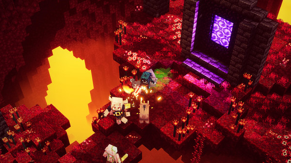 скриншот Minecraft Dungeons Flames of the Nether 0
