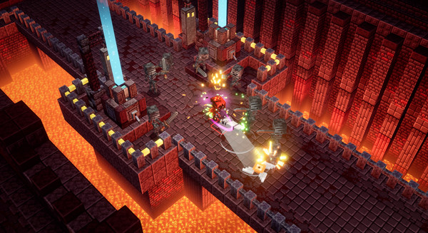 скриншот Minecraft Dungeons Flames of the Nether 5