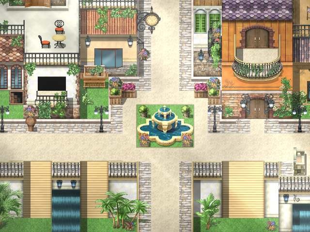 RPG Maker MV - KR Tuscan Seaside Tiles #2