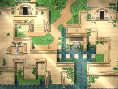 скриншот RPG Maker MV - KR Tuscan Seaside Tiles 0