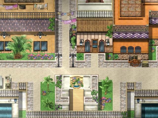 RPG Maker MV - KR Tuscan Seaside Tiles #5