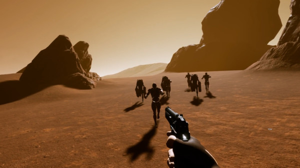 Скриншот из VR Skirmish on Solar System Planets: Shooting Battle