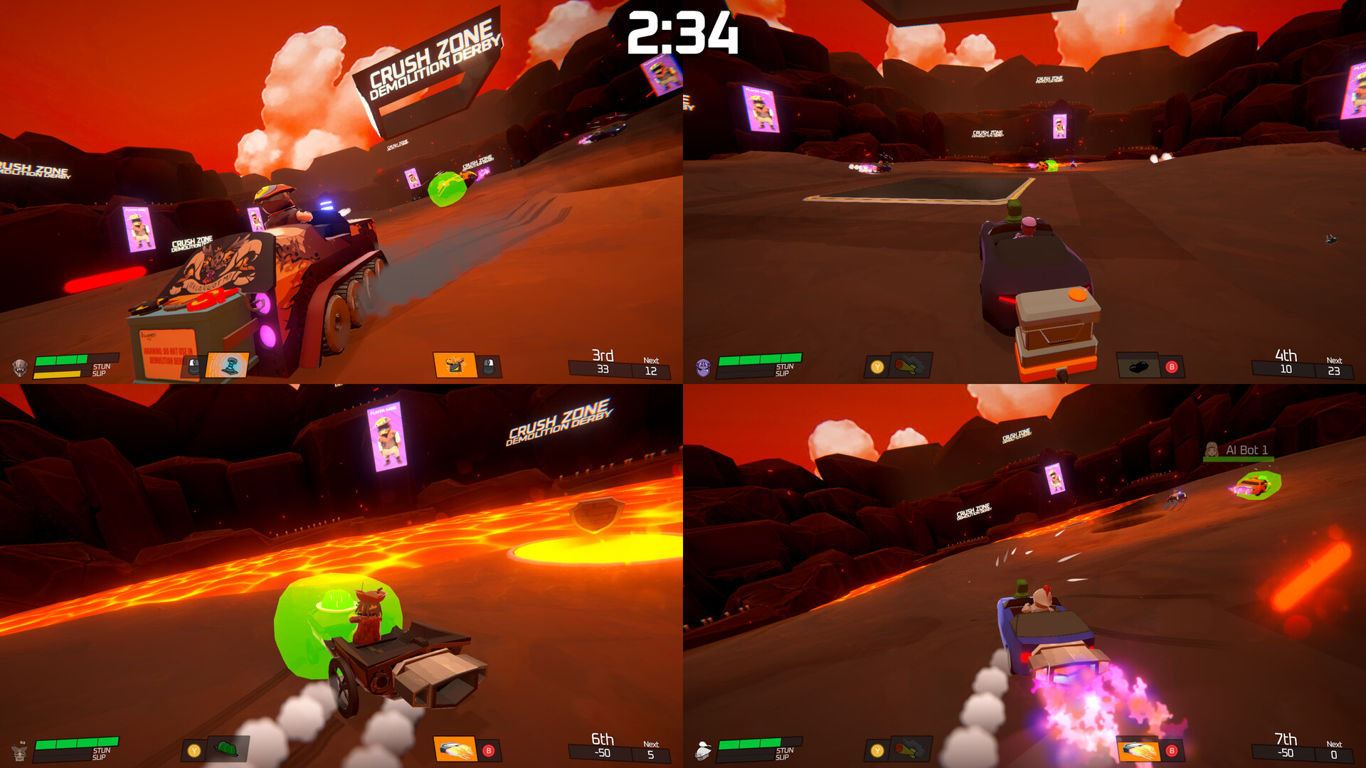 Crush Zone: Demolition Derby Demo #8