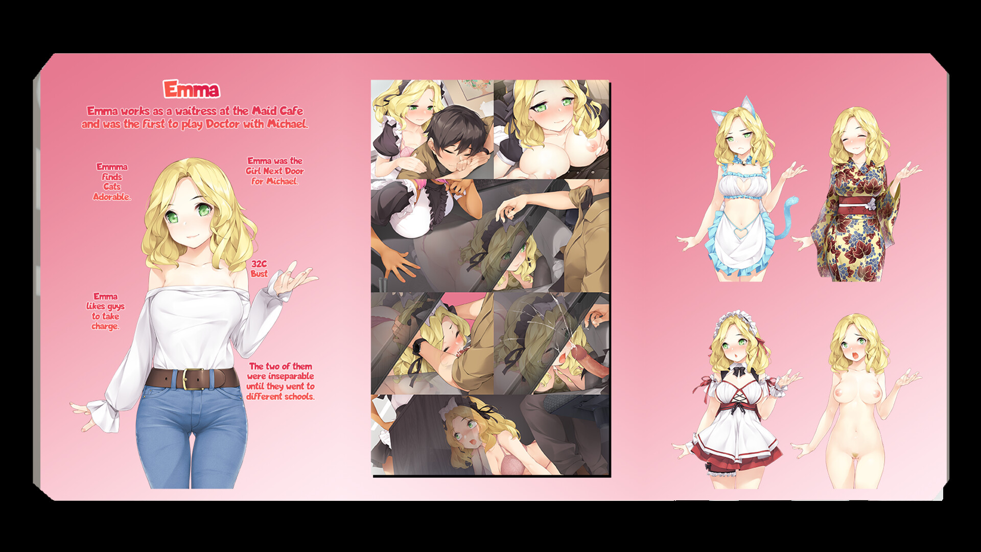Maid Cafe - Artbook App screenshot screenshot 2