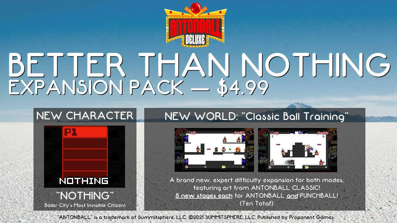 Antonball Deluxe - Better Than Nothing DLC #0