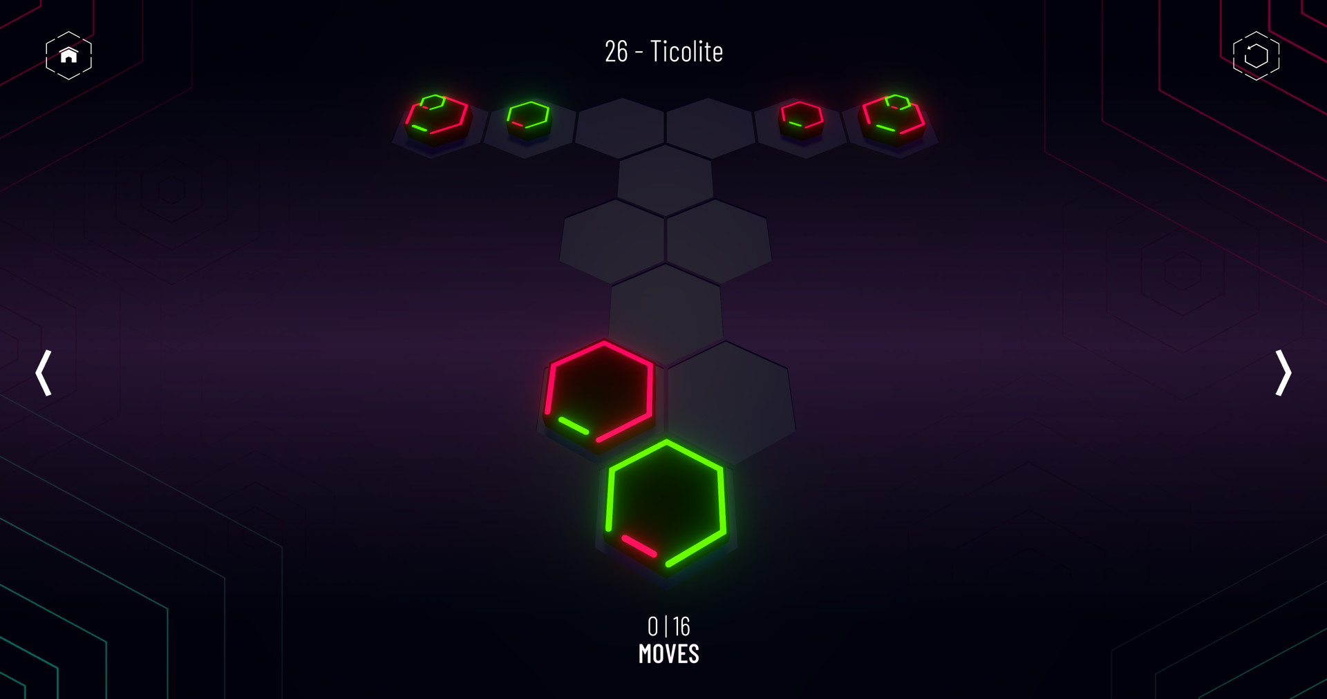 Hanoi Puzzles: Flip Match #3