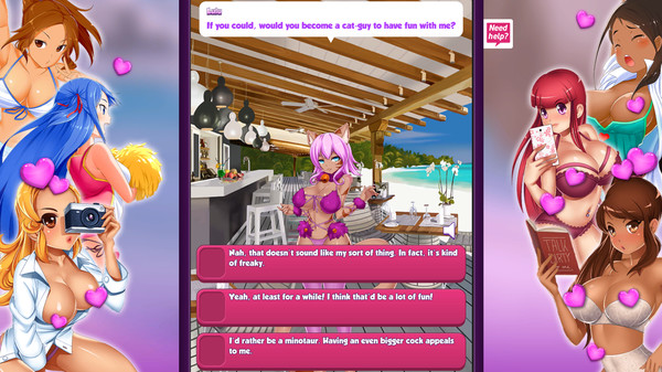 скриншот Booty Calls - Lulu Furry Pack 3