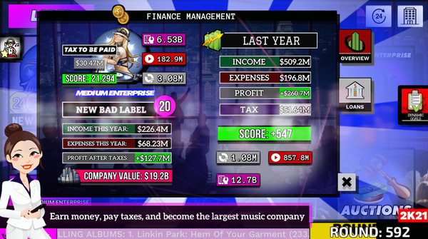 скриншот Music Label Manager 1