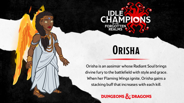 скриншот Idle Champions - Red Panda Orisha Skin & Feat Pack 2