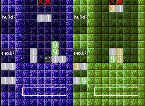 скриншот Pixel Game Maker MV - Falling Blocks Puzzle 2