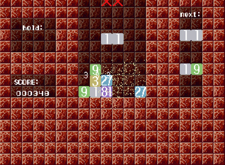 скриншот Pixel Game Maker MV - Falling Blocks Puzzle 1