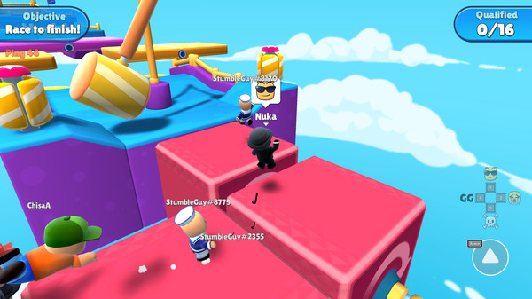 Скриншот из Stumble Guys