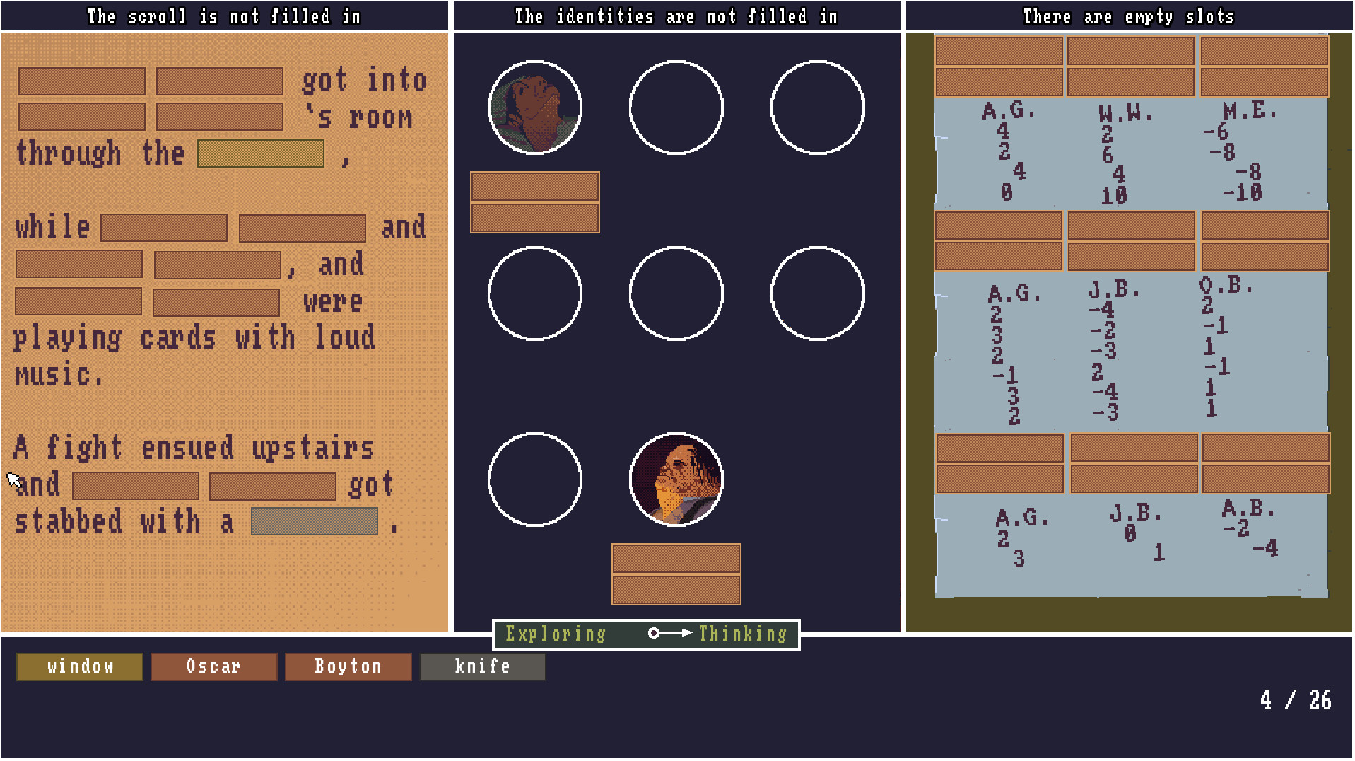 The Case of the Golden Idol Demo #9