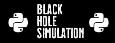 Black Hole Simulation with Python 게임 이미지
