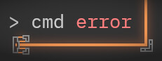 cmd error 게임 이미지