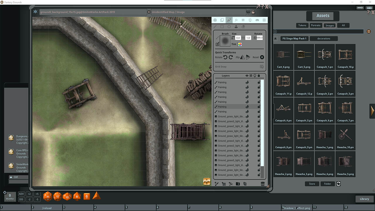 Fantasy Grounds - FG Siege Map Pack 1 #4