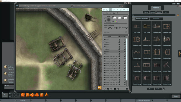 скриншот Fantasy Grounds - FG Siege Map Pack 1 2