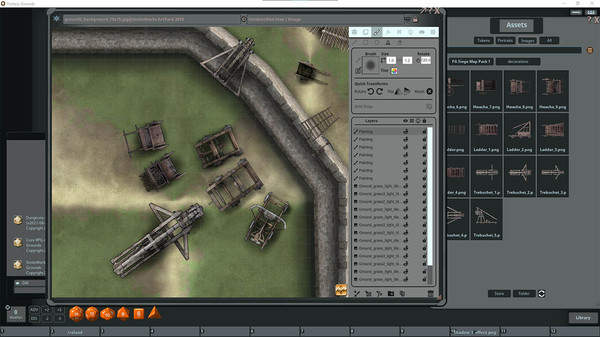 скриншот Fantasy Grounds - FG Siege Map Pack 1 1