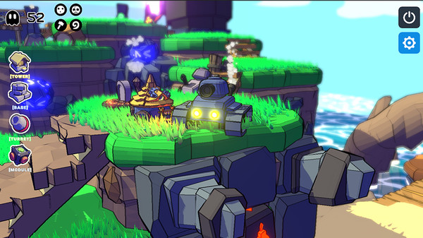 Скриншот из haunTD