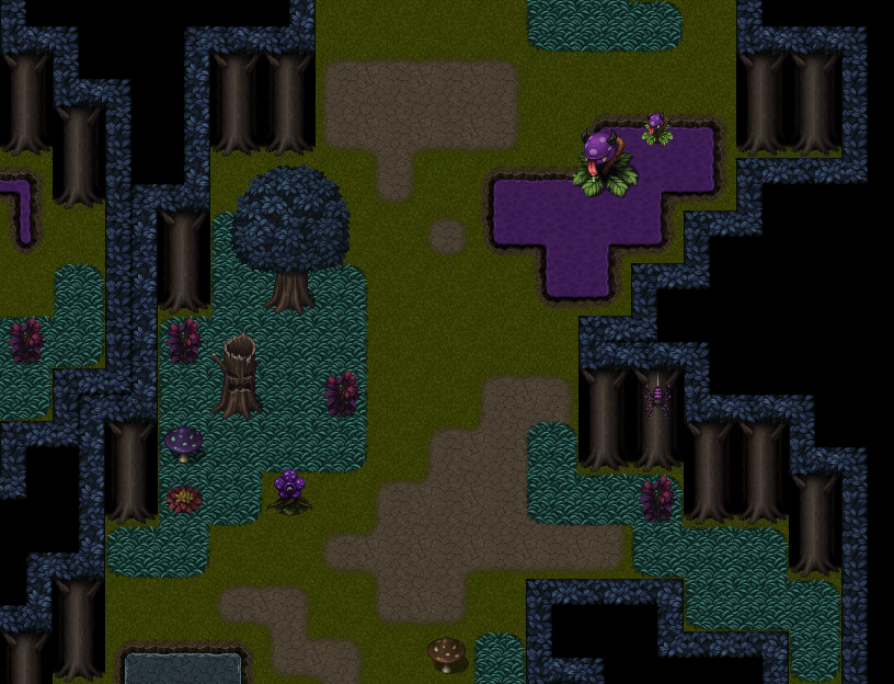 RPG Maker MZ - Creepy Land Tileset Pack #2