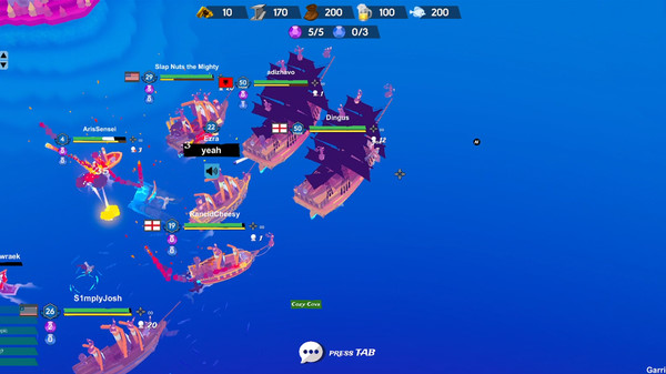 Screenshot of Piratopia