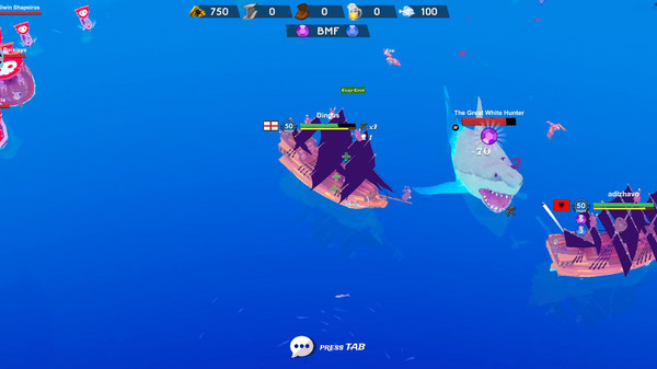 Screenshot of Piratopia