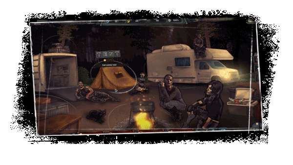 PRESENTATION - Death Drive : A Deck-Building Open World Survival RPG 5 Caravan | RPG Jeuxvidéo
