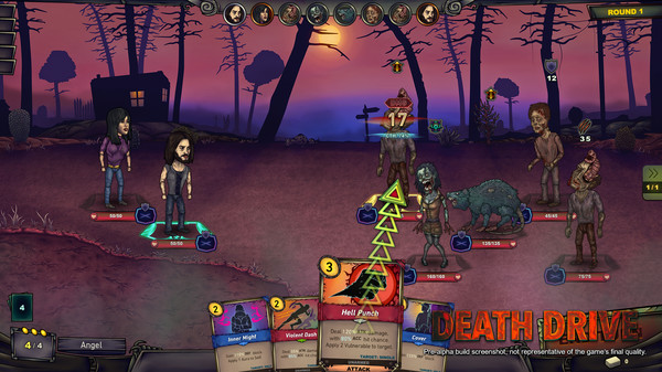 скриншот Death Drive: A Deck-Building Open World Survival RPG 2