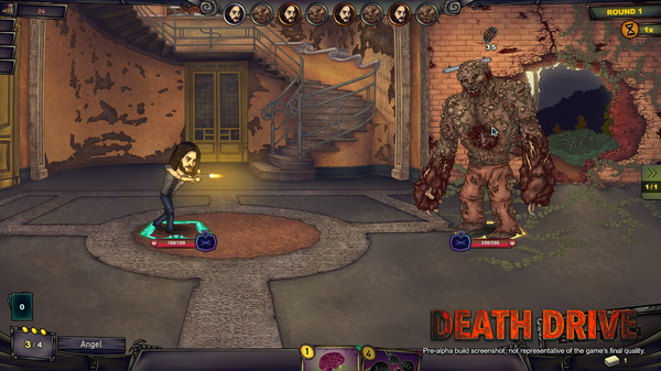 скриншот Death Drive: A Deck-Building Open World Survival RPG 5