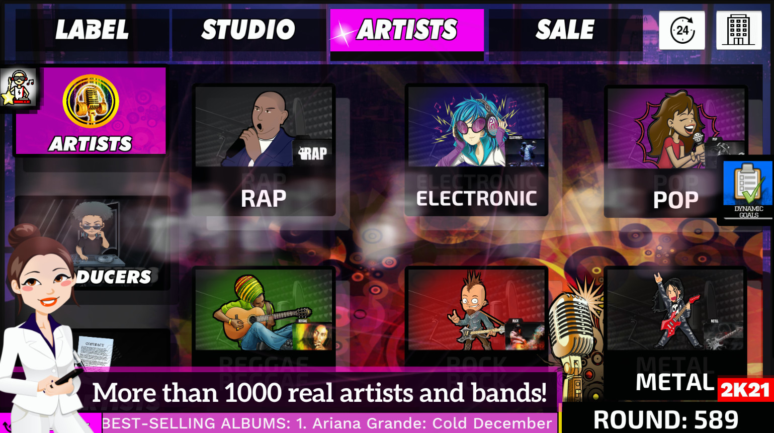 Music Label Manager Demo #9