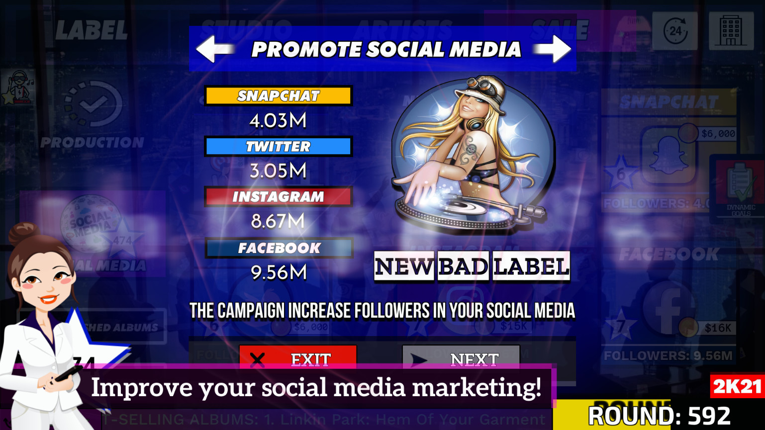 Music Label Manager Demo #11