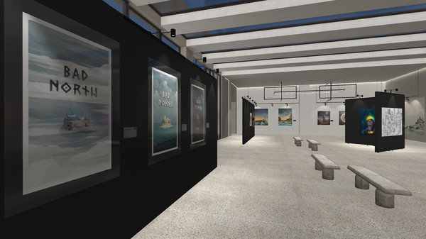 Art of Fury: Virtual Gallery game for Linux 1