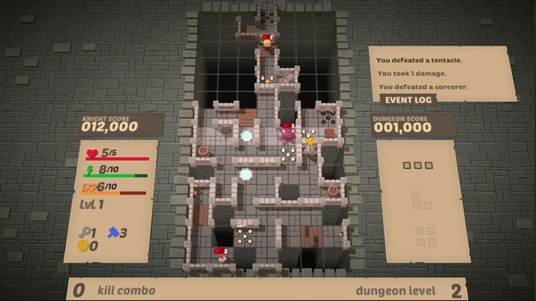 скриншот Blocky Dungeon 1