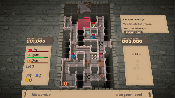 скриншот Blocky Dungeon 0