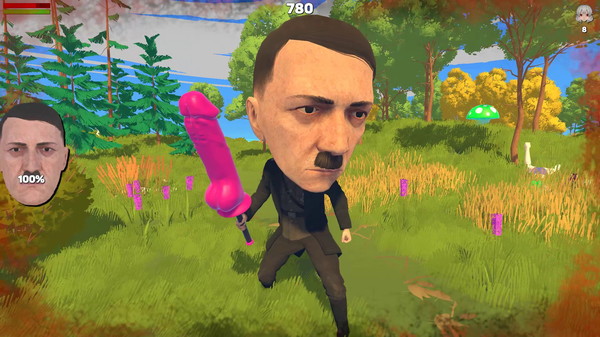 Скриншот из Hitler Hates Anime