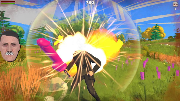 Скриншот из Hitler Hates Anime