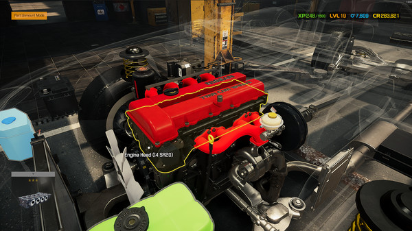 скриншот Car Mechanic Simulator 2021 - Nissan DLC 5