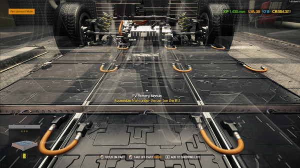 скриншот Car Mechanic Simulator 2021 - Electric Car DLC 2