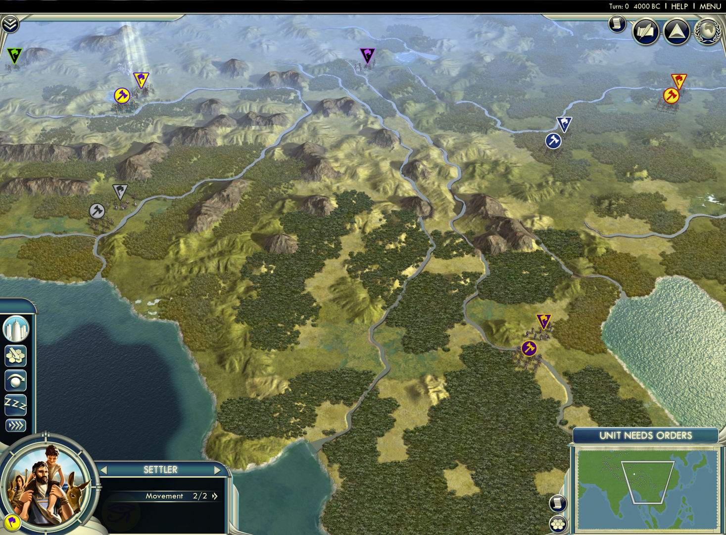 Civilization V - Cradle of Civilization Map Pack: Asia Featured Screenshot #1