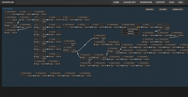 Discord Bot Workshop [EARLY ACCESS]for windows and Linux 1