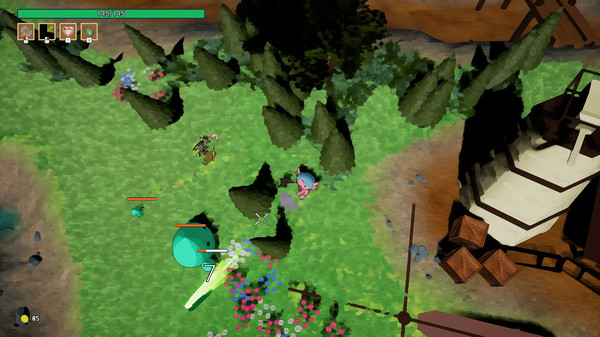 скриншот Overworld Heroes 3