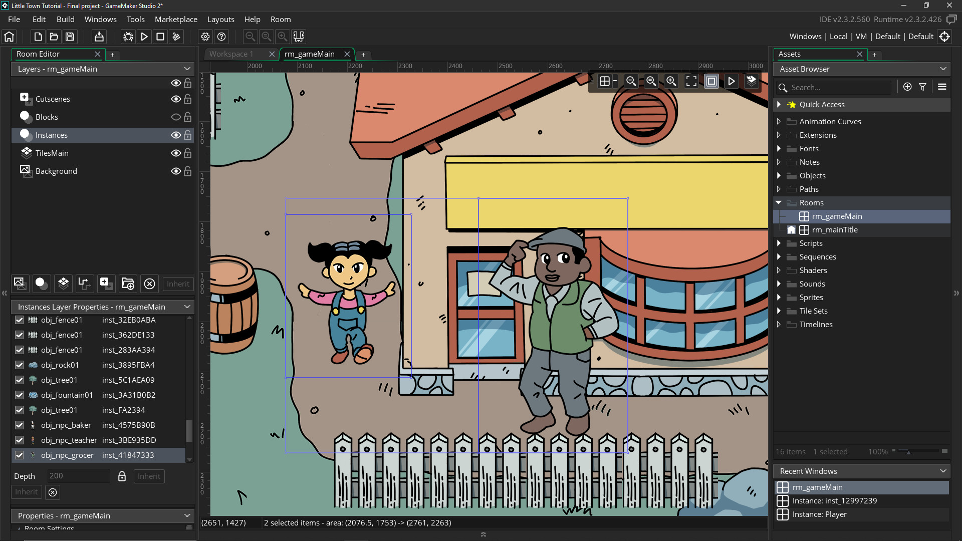 how to animate in game maker studio 2