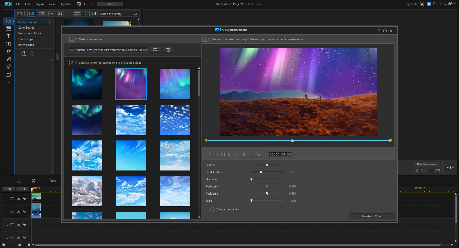 CyberLink PowerDirector 20 Ultimate #5