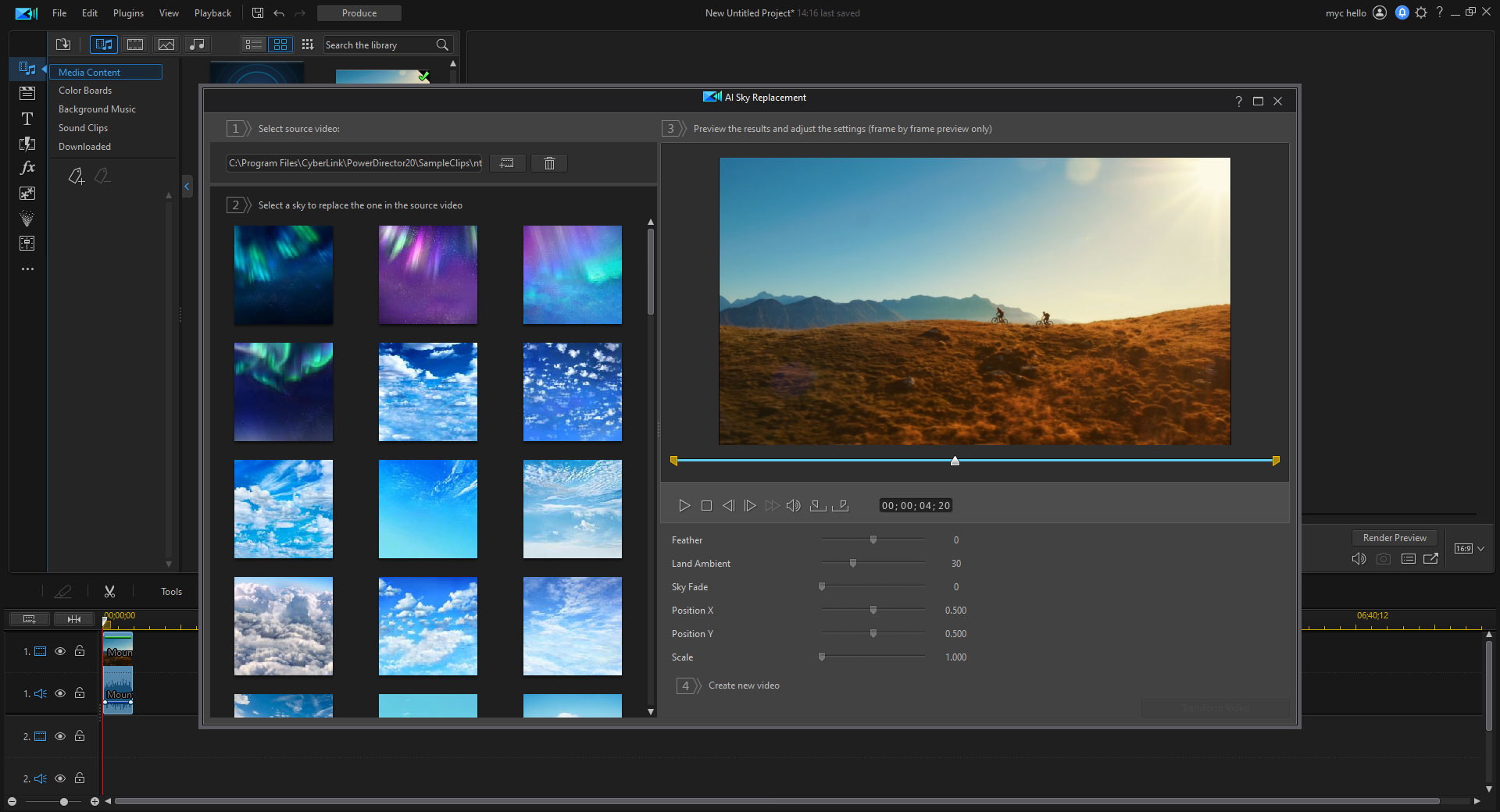 CyberLink PowerDirector 20 Ultimate #6