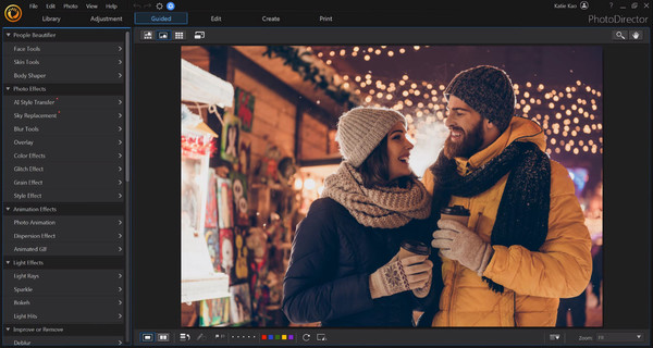 Скриншот из CyberLink PhotoDirector 13 Ultra