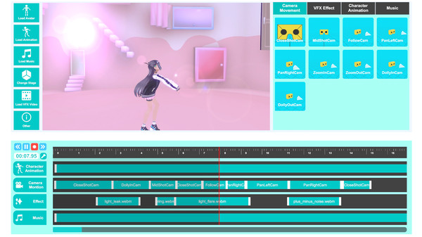 DAN☆SING game for Linux 1