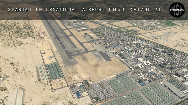 X-Plane 11 - Add-on: MSK Productions - Sharjah Intl Airport