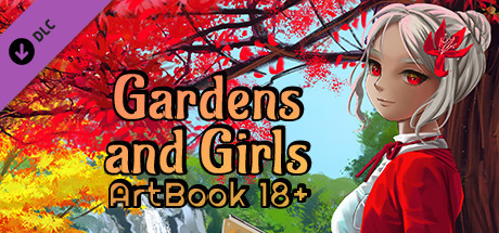 gardens and girls - artbook 18+ vertical card thumbnail