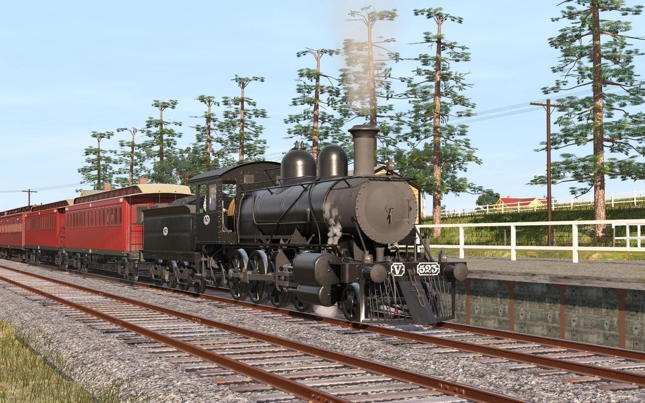 Trainz 2019 DLC - Victorian Railways V class FL Black #4